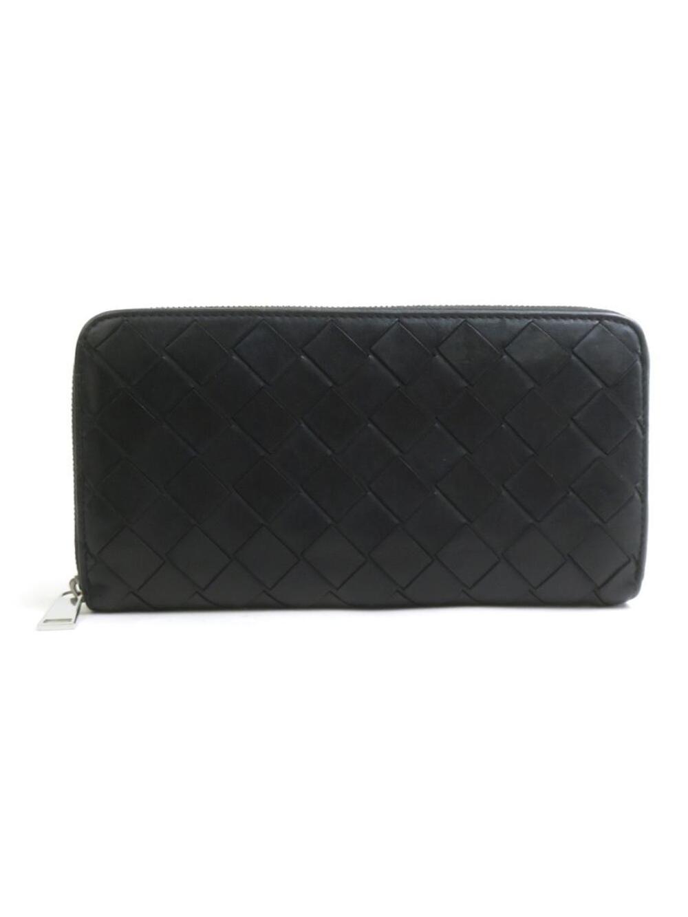 Auth Bottegaveneta Zip Around Long #378066B23B